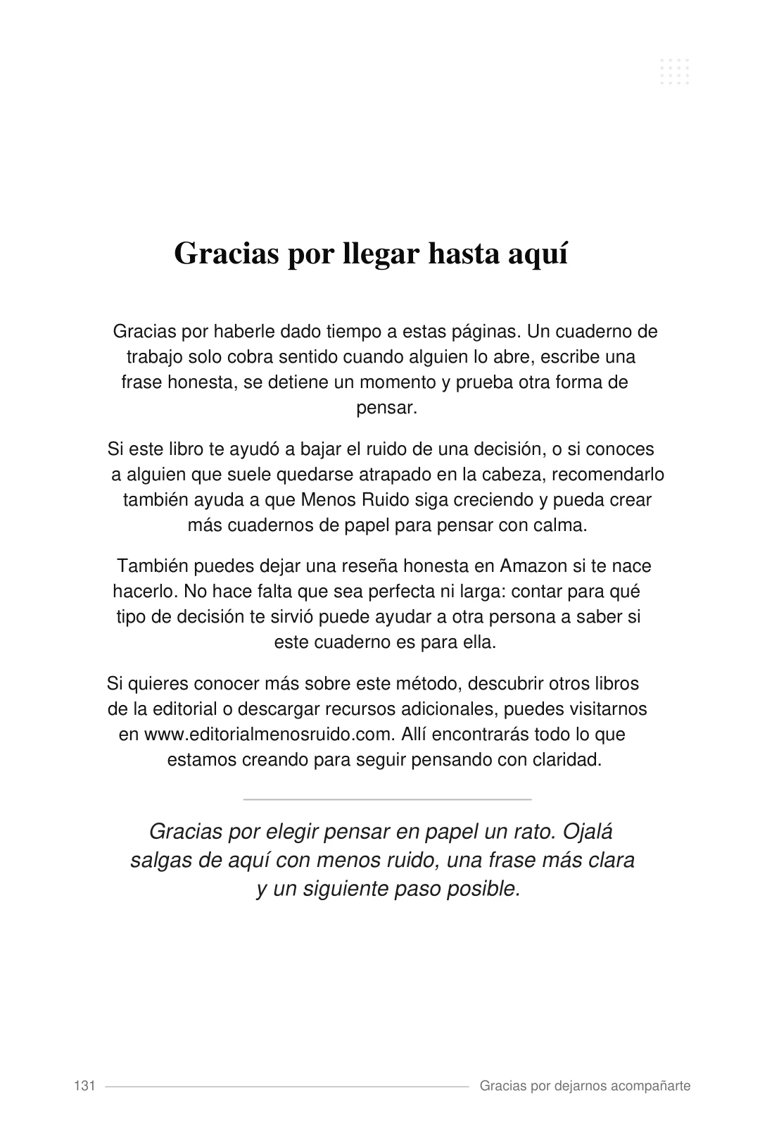 Gracias por llegar hasta aquí
