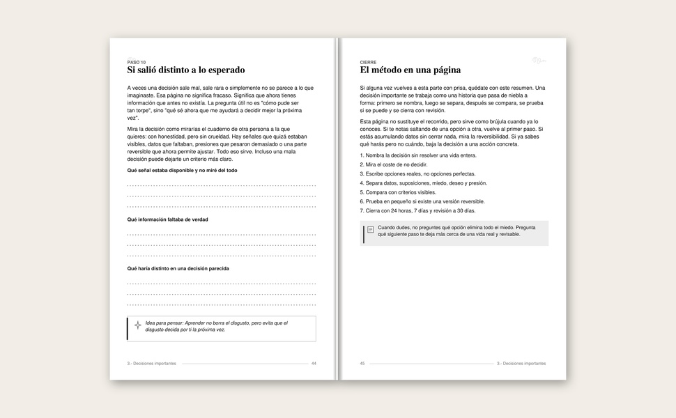 Paso 10: Plan de Acción y Resumen de Teoría
